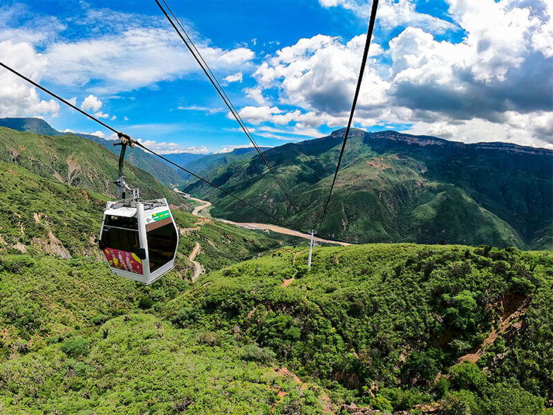 Teleférico en Chicamocha