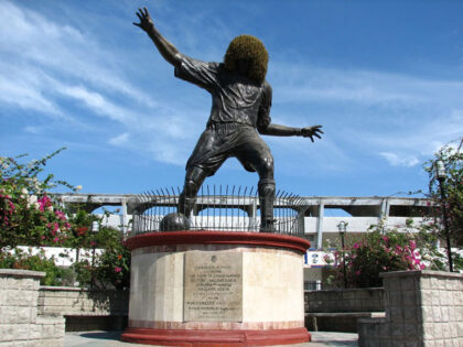 Estatua del pibe, city tour por Santa Marta