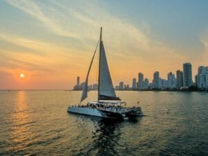 VELERO CARTAGENA ATARDECER